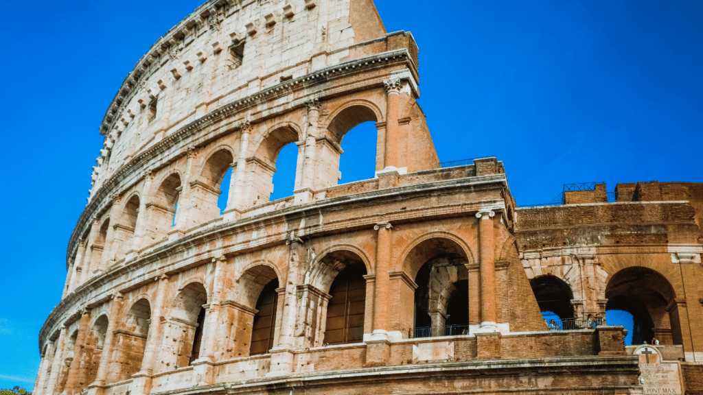 the colosseum in rome, italy