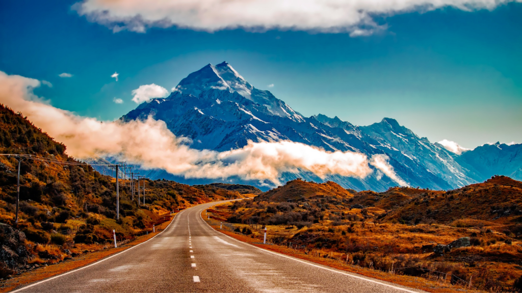 mount taranaki in new zealand
