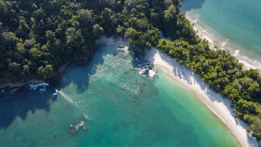a beach in costa rica