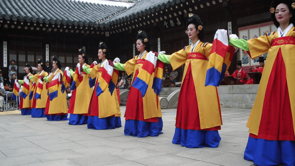 a festival in korea