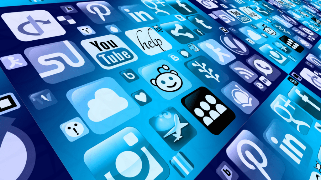 mobile application icons