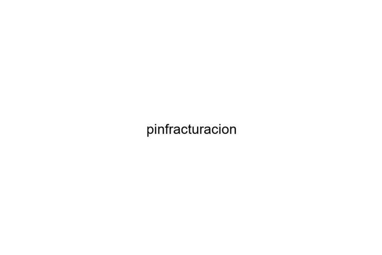 pinfracturacion