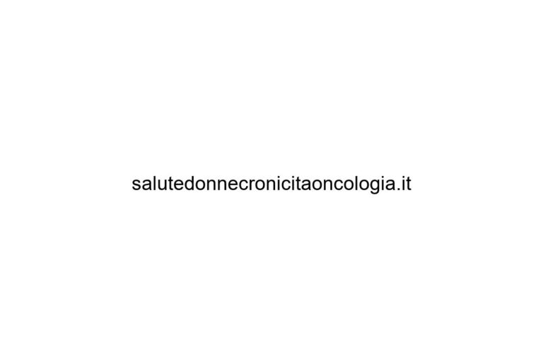 salutedonnecronicitaoncologia-it