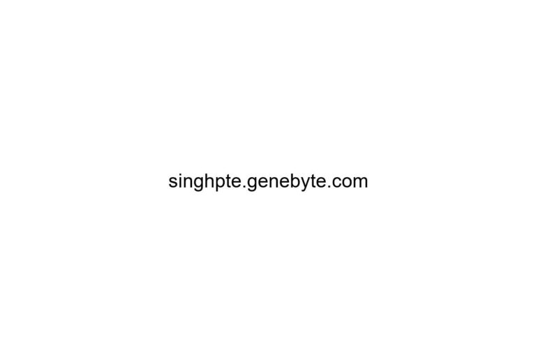 singhpte-genebyte-com
