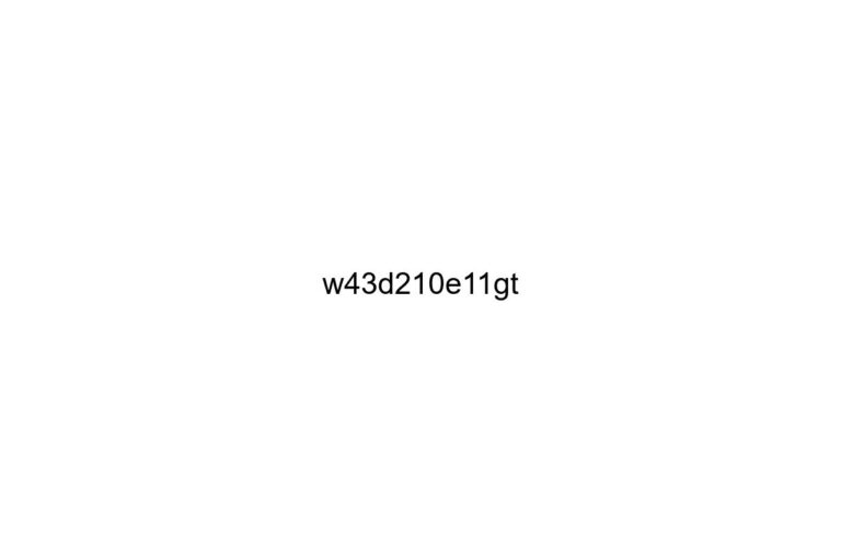 w43d210e11gt