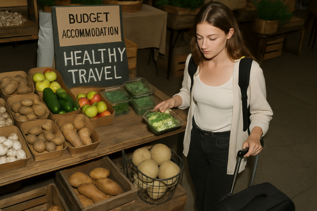 affordable travel nutrition lodging