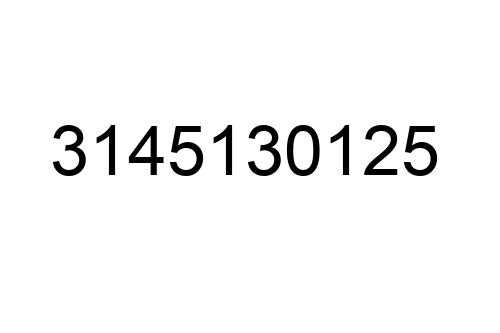 3145130125