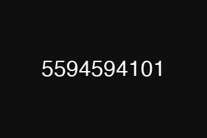 5594594101