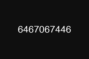6467067446