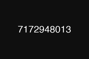 7172948013