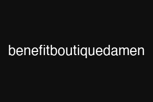 benefitboutiquedamen