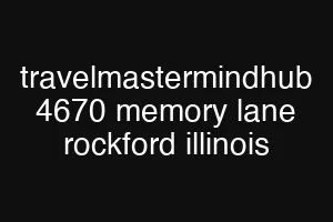 travelmastermindhub 4670 memory lane rockford illinois